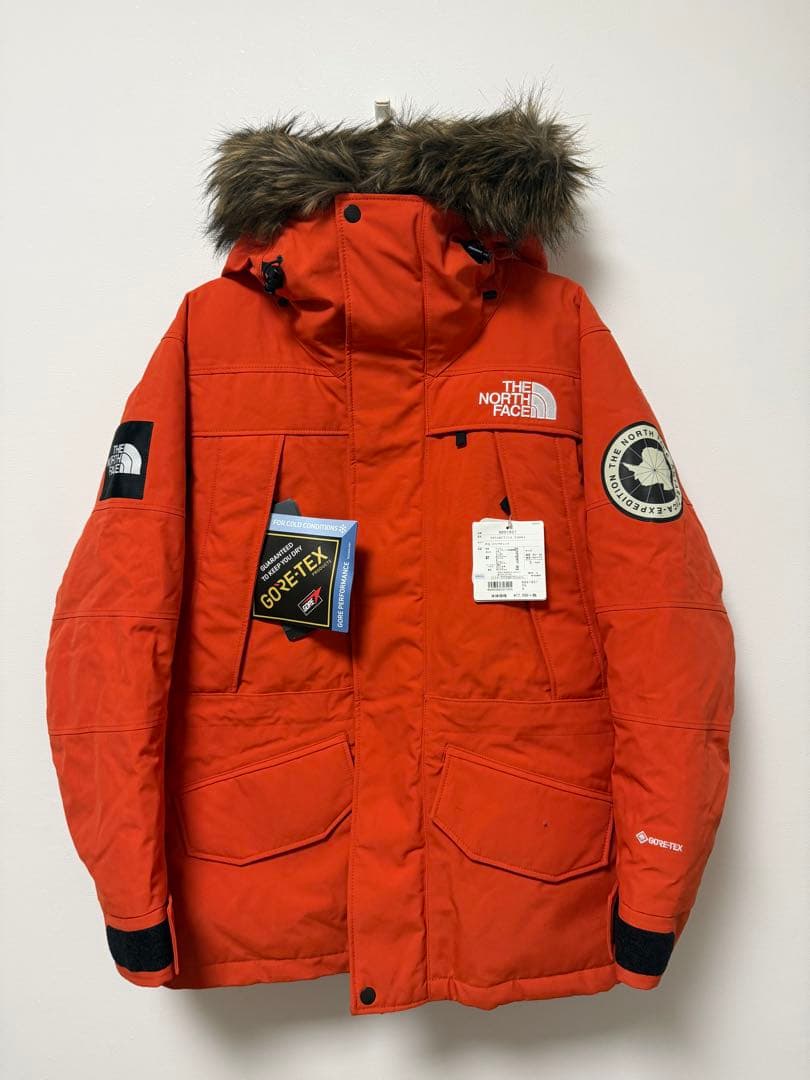 【新品タグ付】ノースフェイス アンタークティカパーカ S パパイヤオレンジ 希少