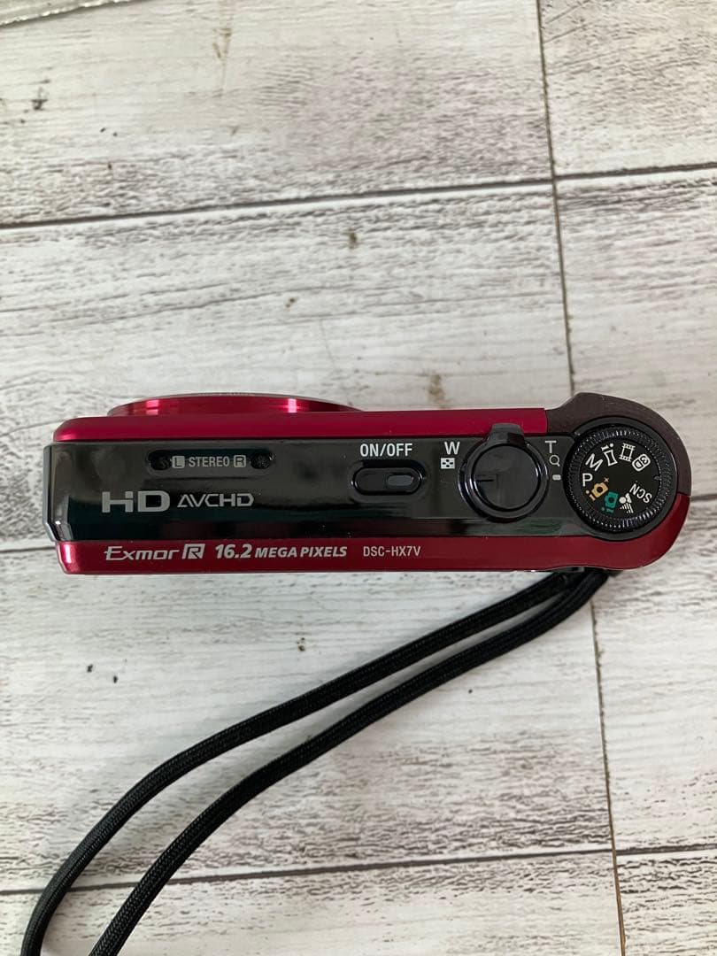 Sony Cyber-shot レッド 16.2MP