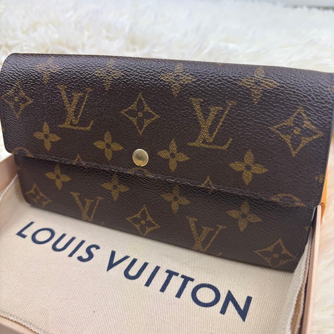 ルイヴィトン モノグラム ポルトフォイユ サラ 長財布　レディース　メンズ
