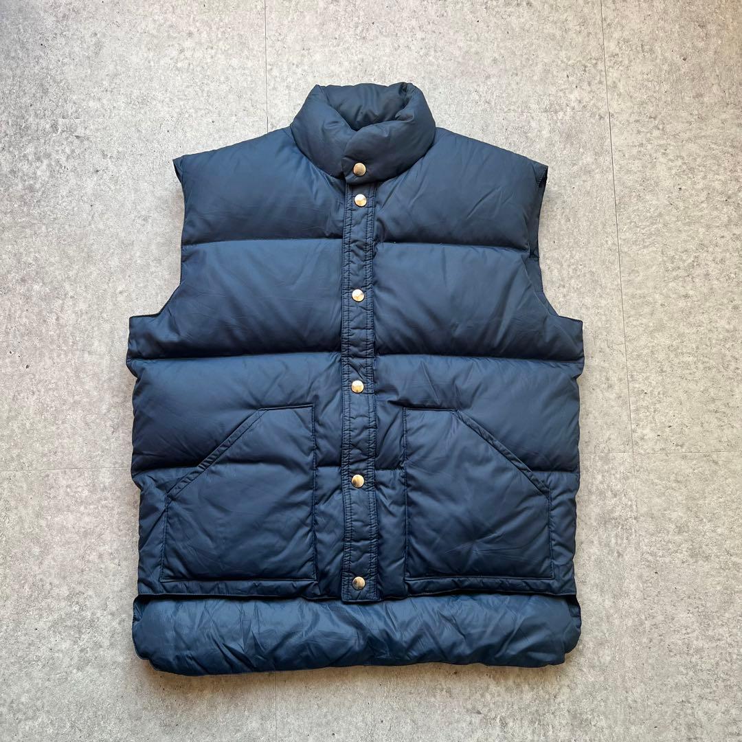 80s CAMPUS キャンパス ダウンベスト USA製