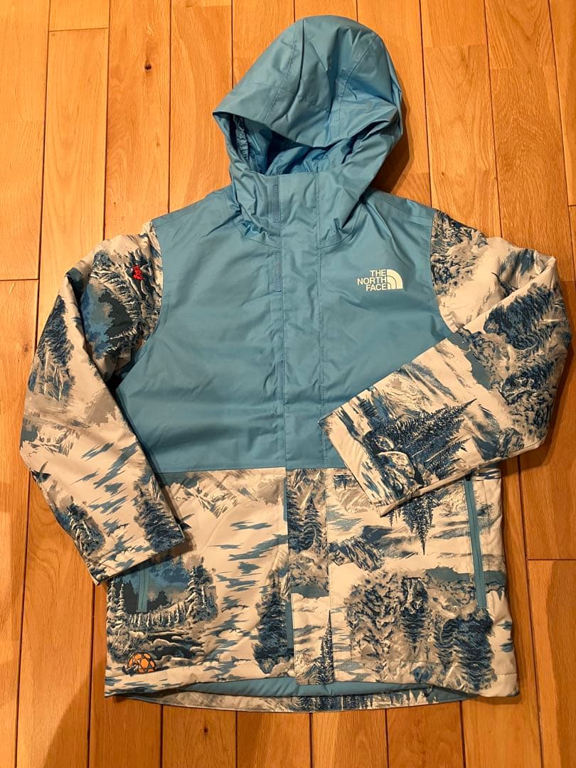 dub 　The North Face 子供用スキーウェア 風景柄