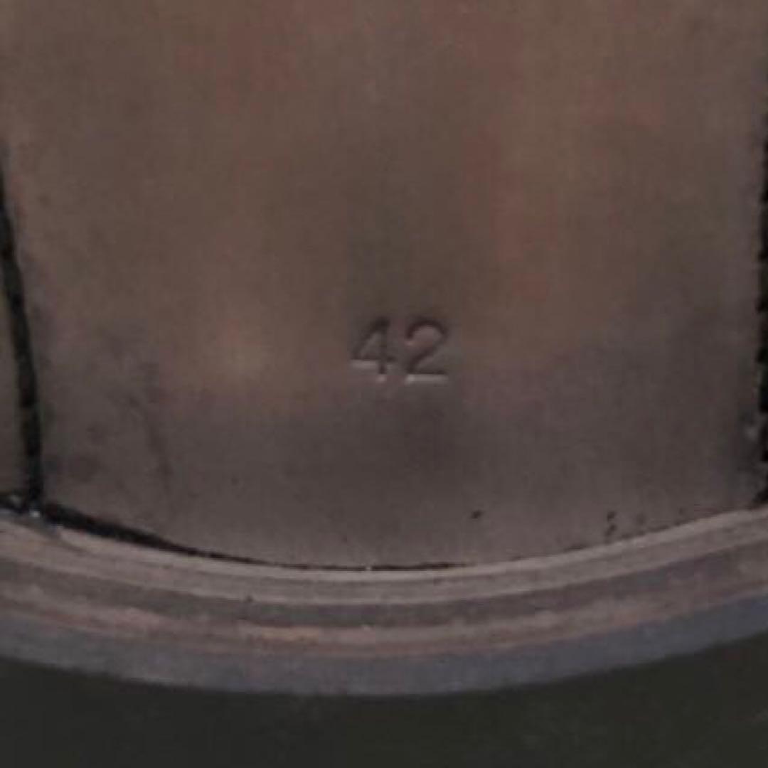 未使用✨カズユキクマガイ ブーツ　ブラック　サイズ42　27cm ブラック