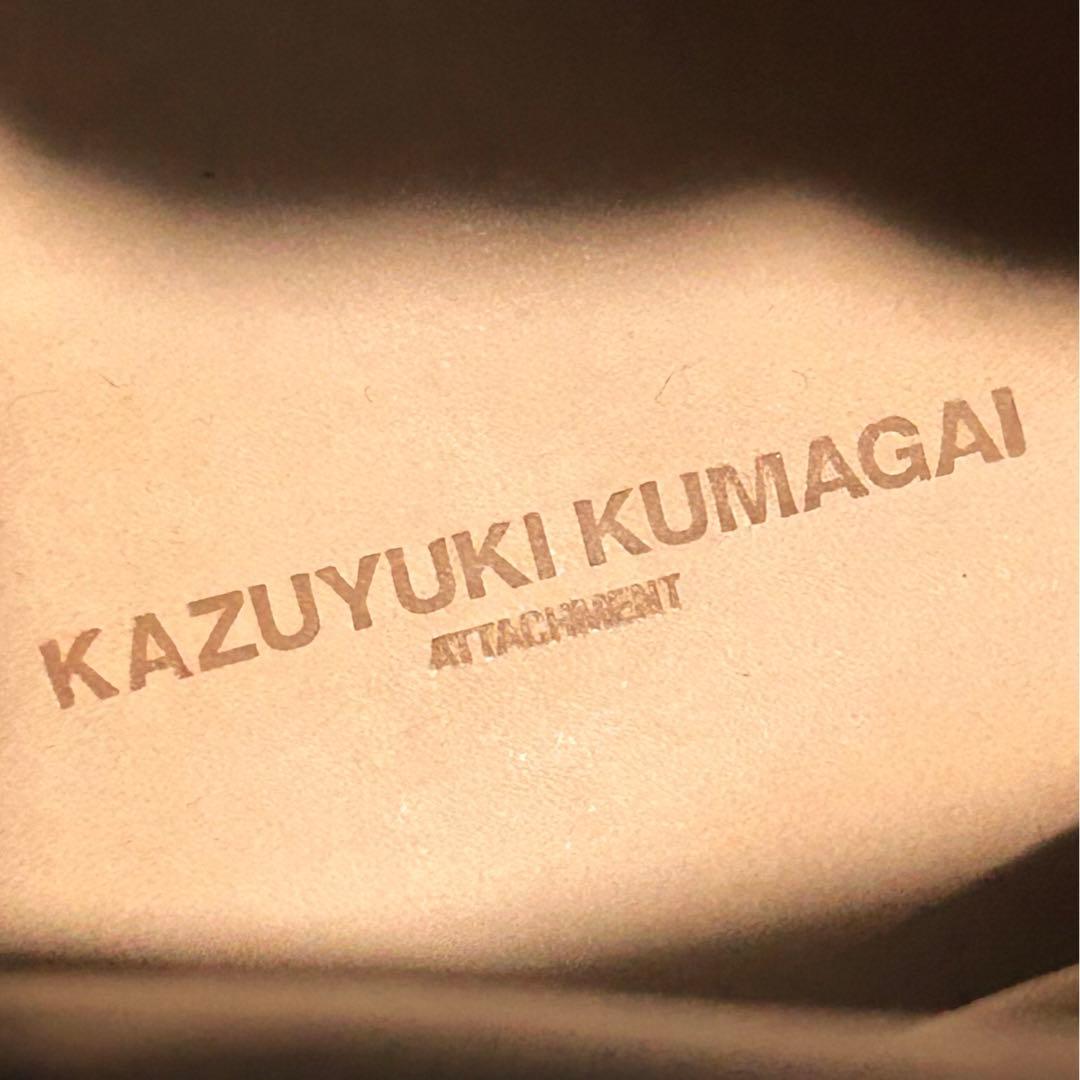 未使用✨カズユキクマガイ ブーツ　ブラック　サイズ42　27cm ブラック