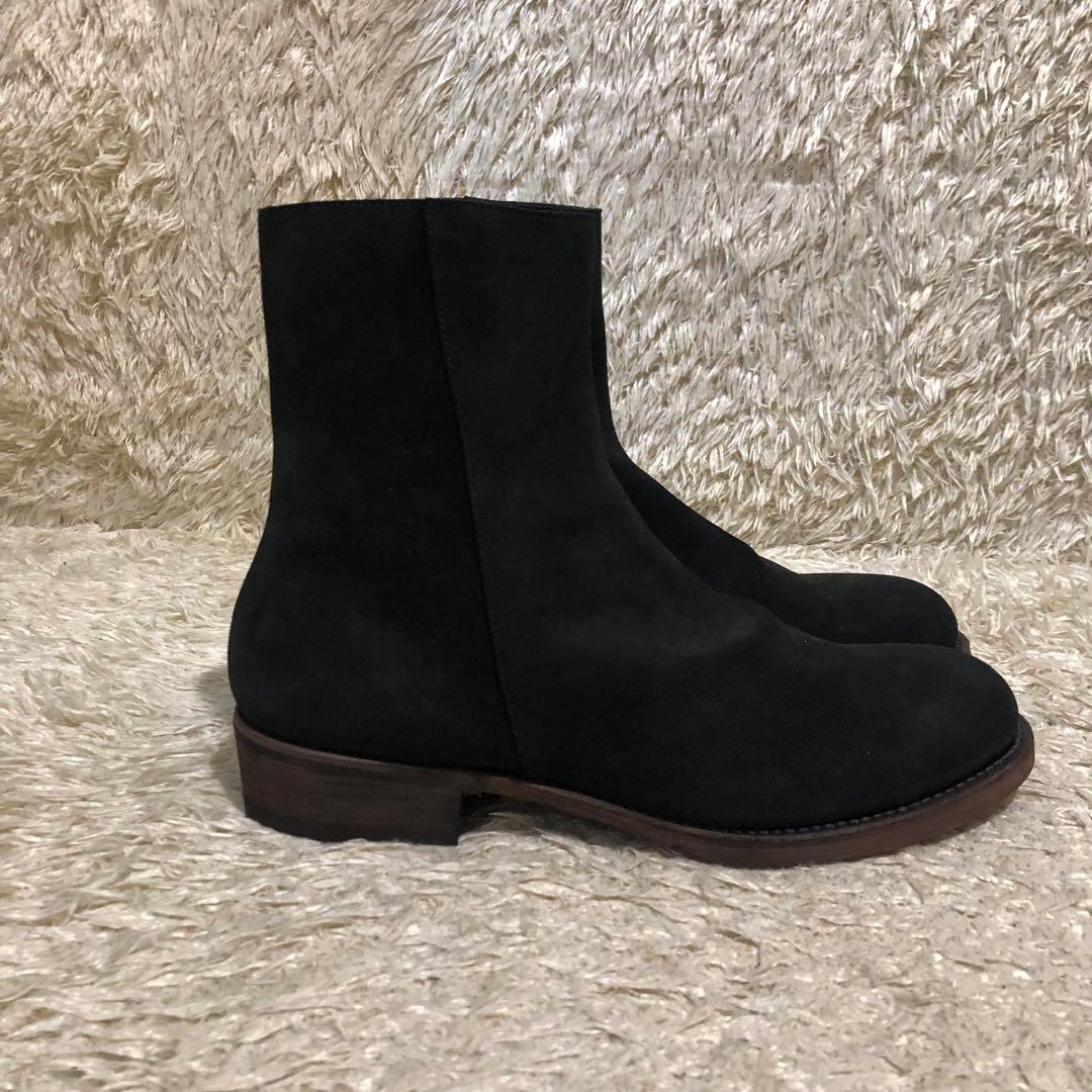 未使用✨カズユキクマガイ ブーツ　ブラック　サイズ42　27cm ブラック