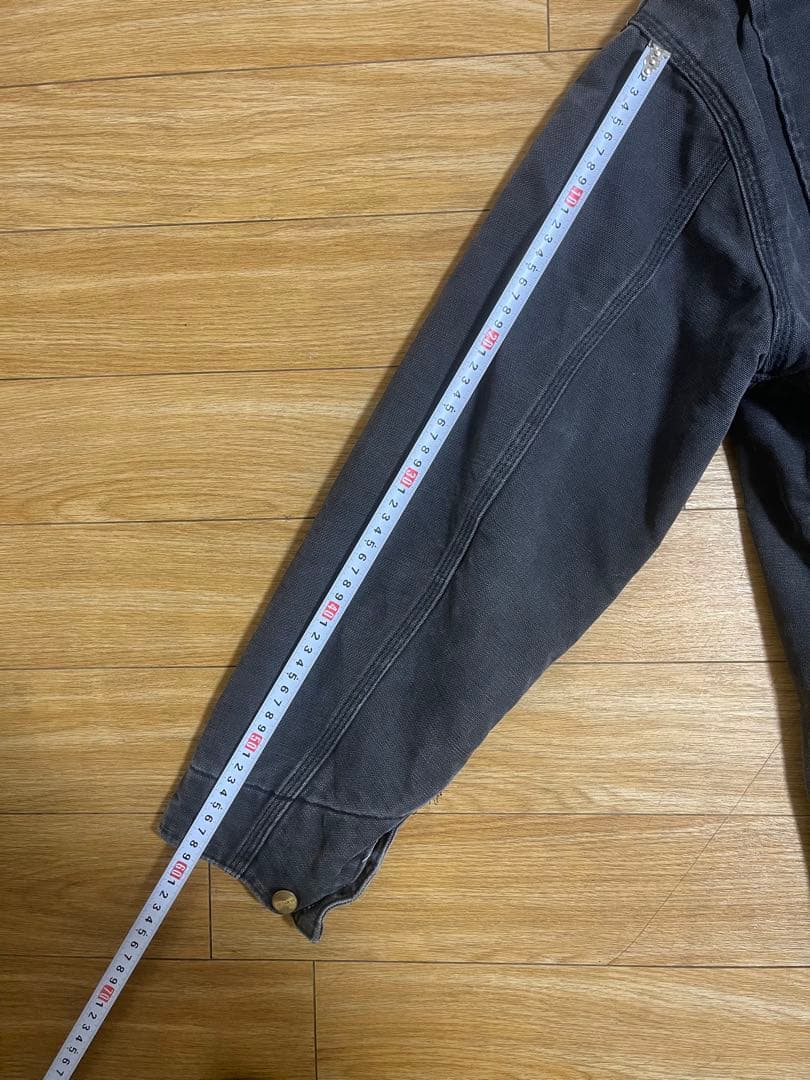 90sUSA製 Carhartt ブラック チョアコート BLKサイズS~M