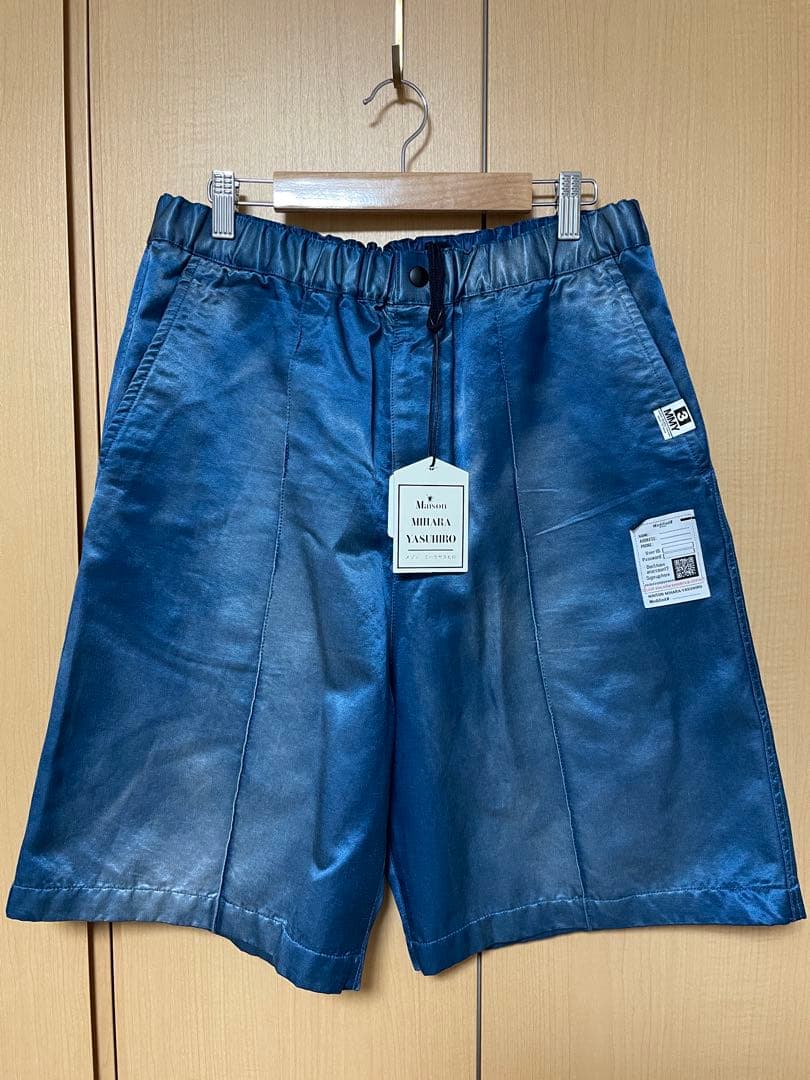 パンツ MIHARA YASUHIRO SATIN SHORTS