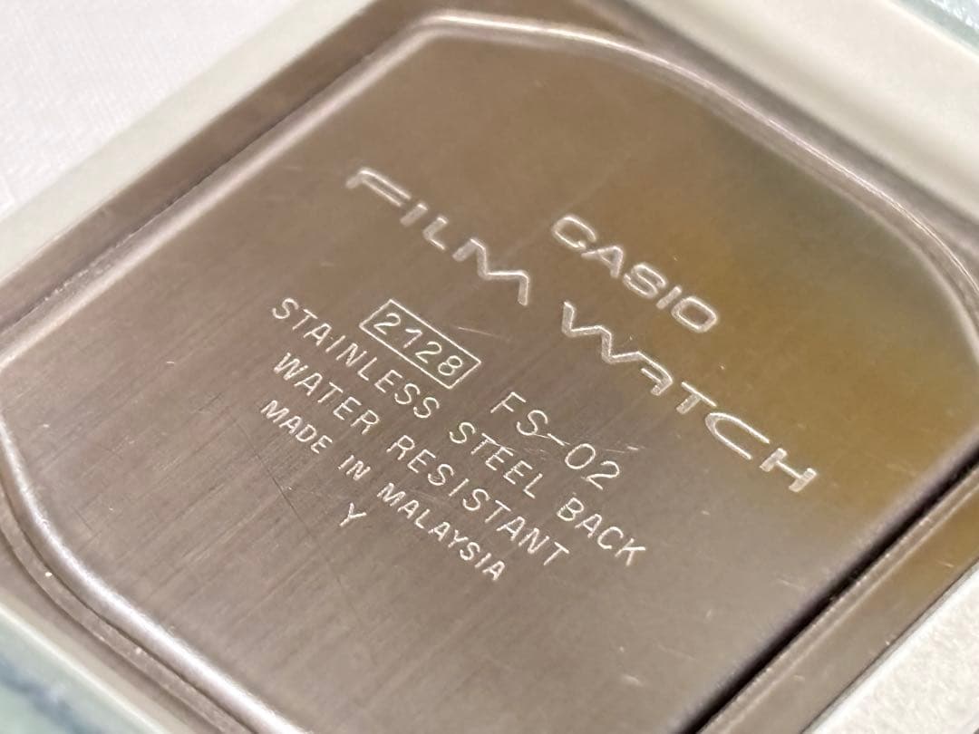 CASIO FILM WATCH フィルムウォッチ 電池交換済み