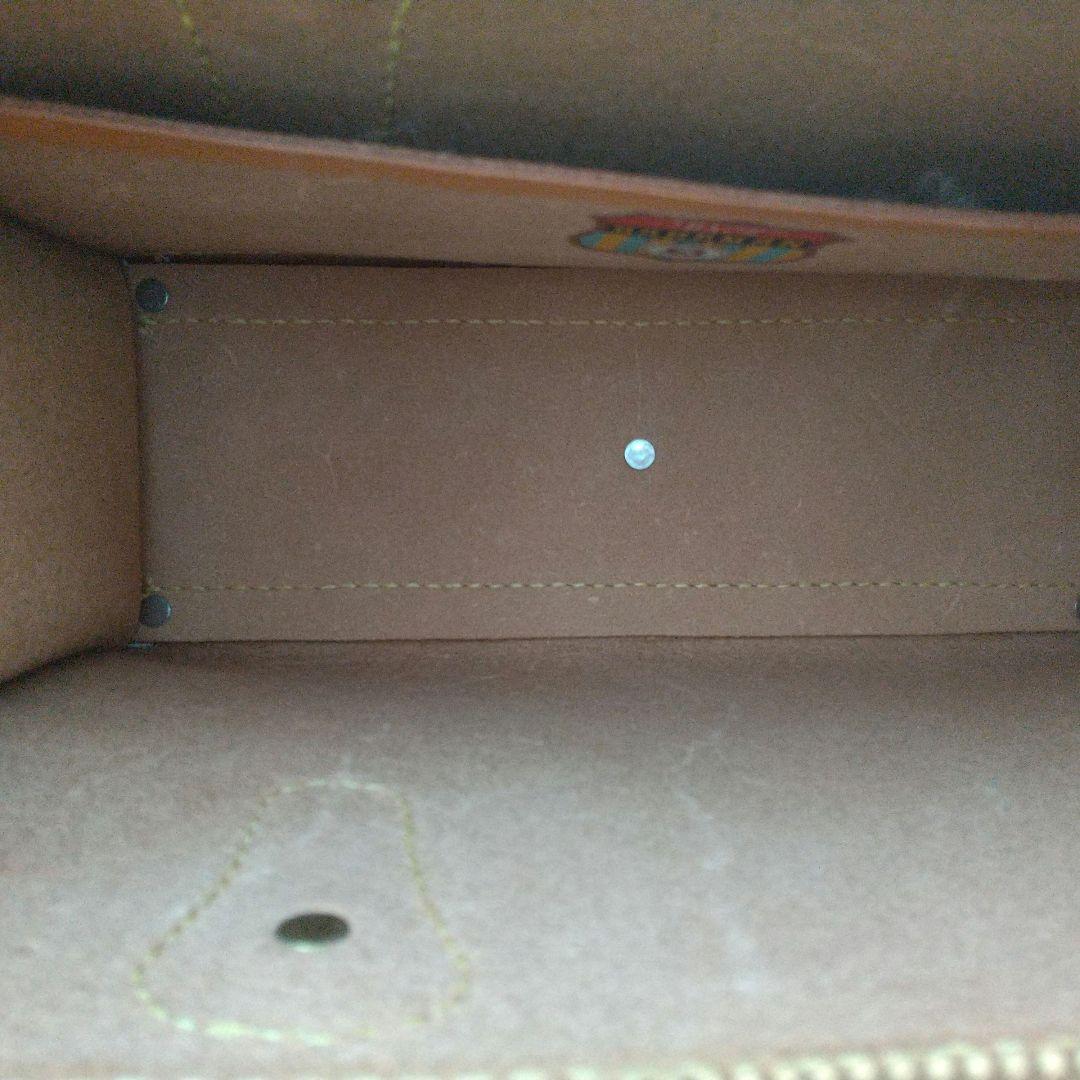 馬場万ハンドメイド ナチュラルレザー ビジネスバッグ 鍵付き