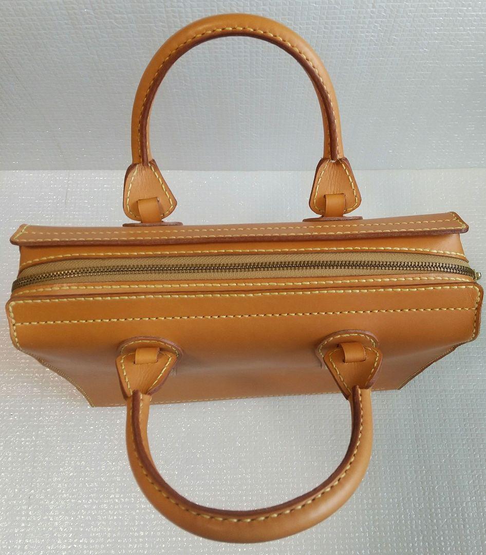 馬場万ハンドメイド ナチュラルレザー ビジネスバッグ 鍵付き