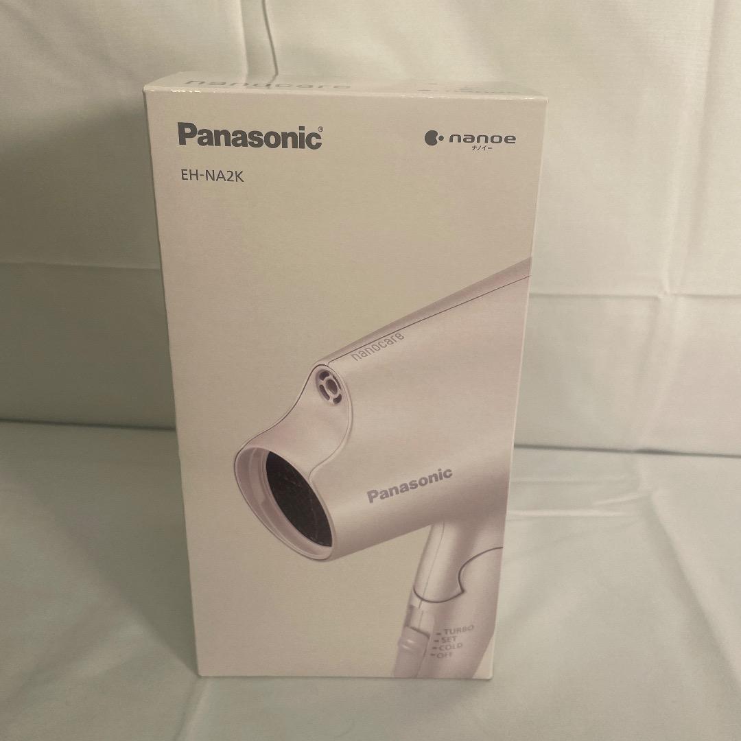 新品 パナソニック 保証書付き ヘアドライヤー ナノケア EH-NA2K-W
