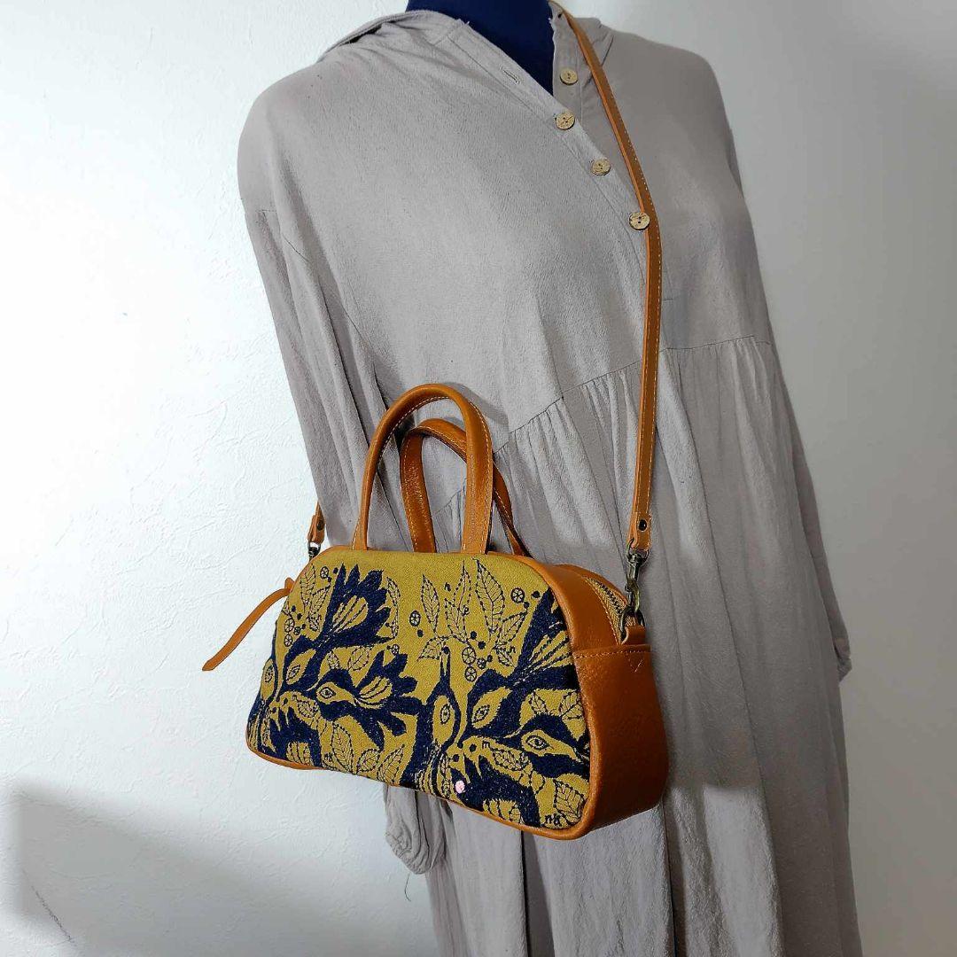 S*o様 ミナペルホネン/carnival カーニバルマスタード/ラウンドボスト