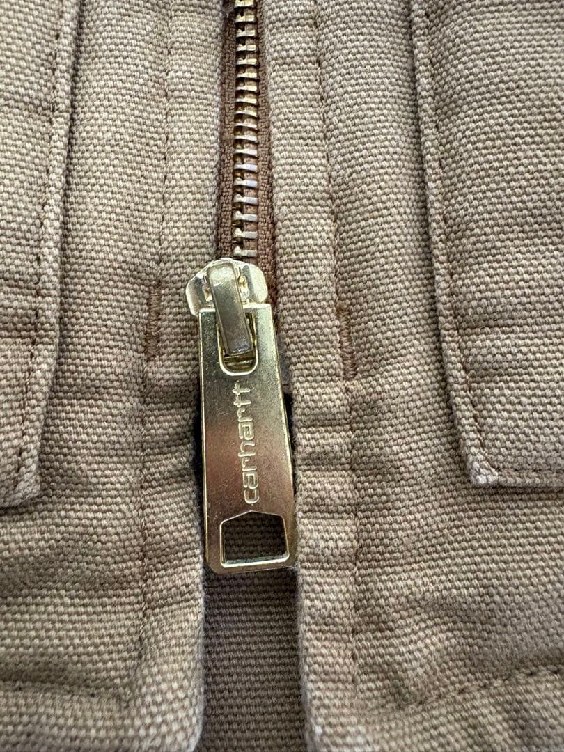 Carhartt ベージュ ダックベスト