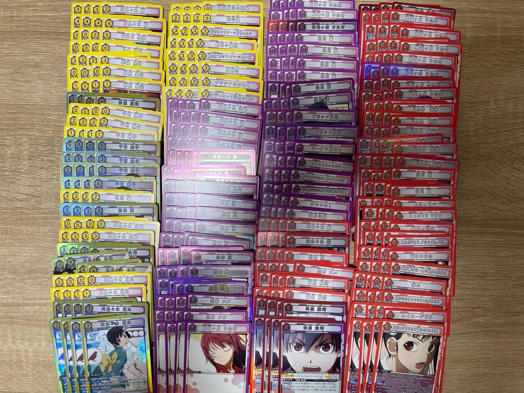 ユニオンアリーナ　物語シリーズ　全色4コン