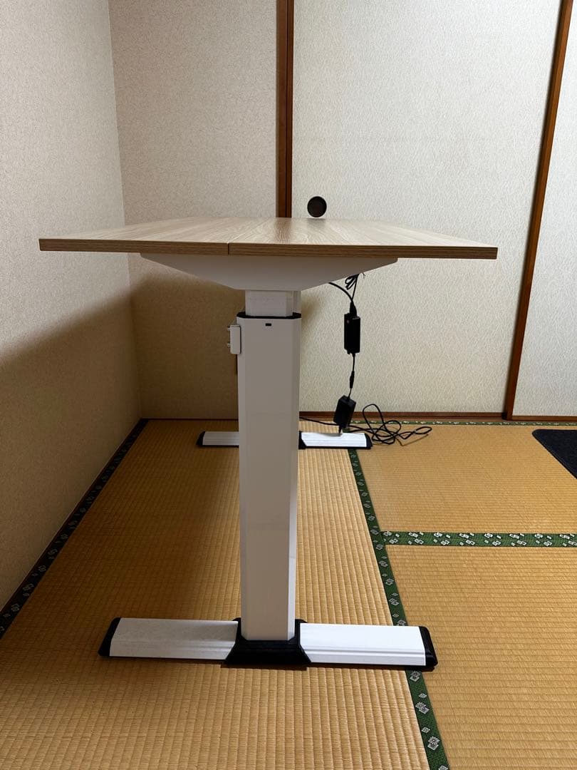 Fenge 昇降式デスク電動 4段階メモリー機能　幅110cm 奥行き60cm