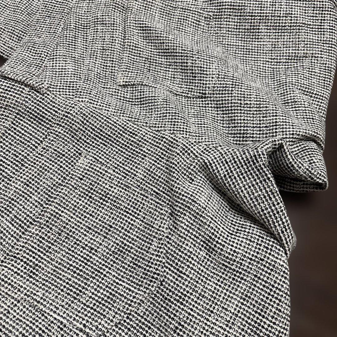 MaxMara チェック柄 ワイドパンツ