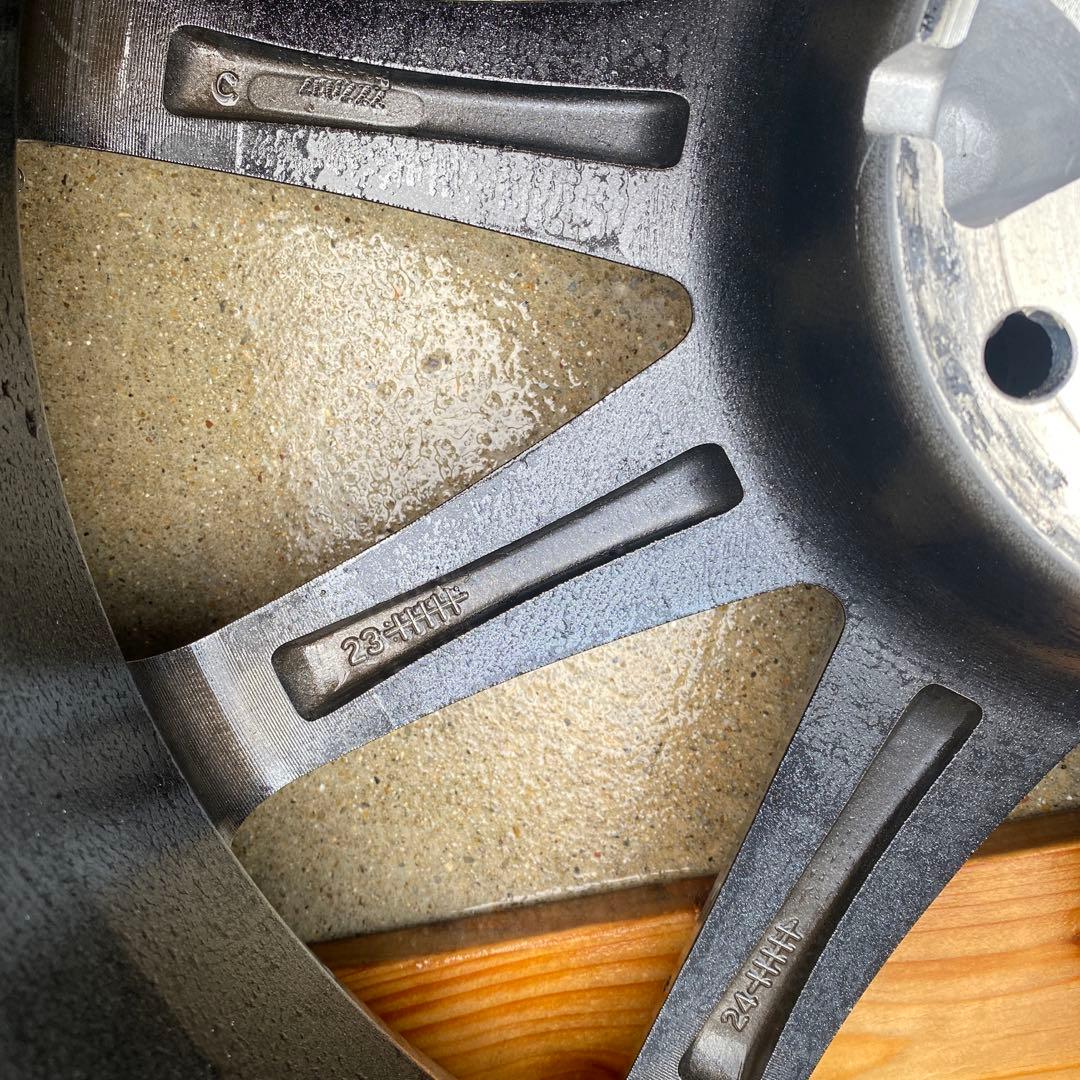 【送料込み】18インチアルミスタッドレス4本セット アルファードなどに