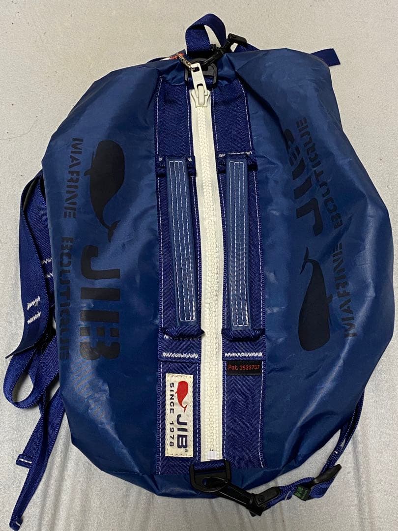 JIB ジブ　Ruck Bag M ブルーおまけケース付