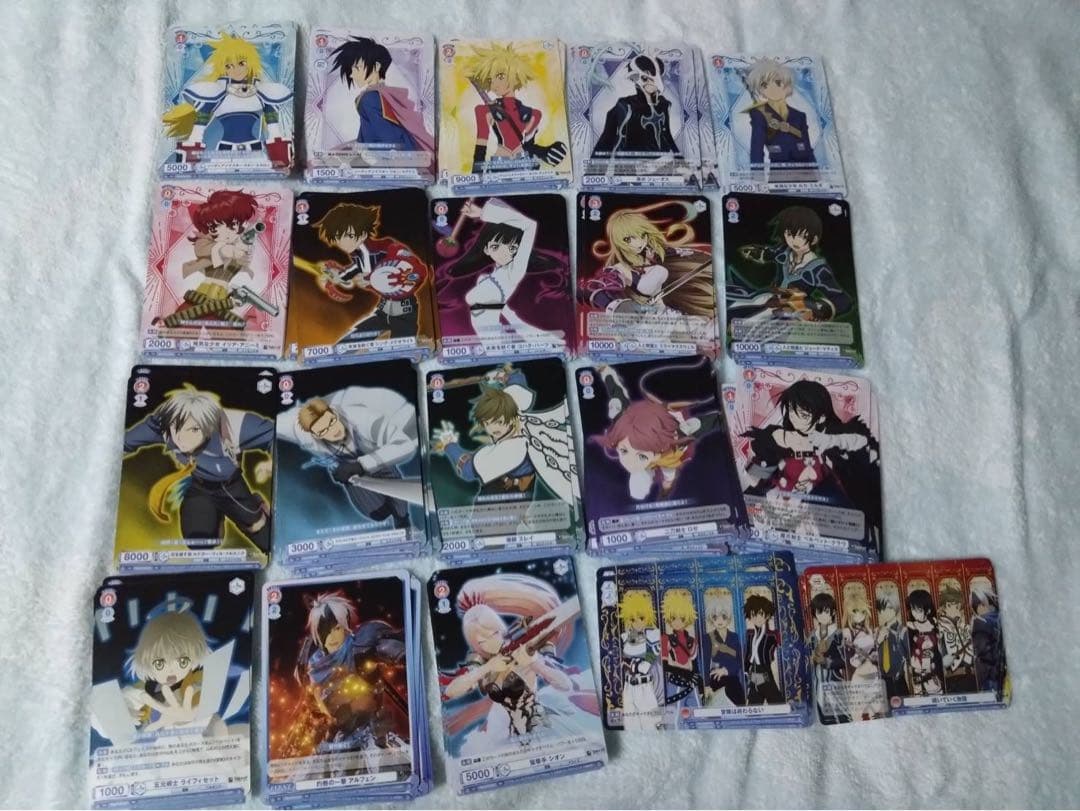 ヴァイスシュバルツ ブラウ テイルズシリーズRR以下4コンセットオマケ付き