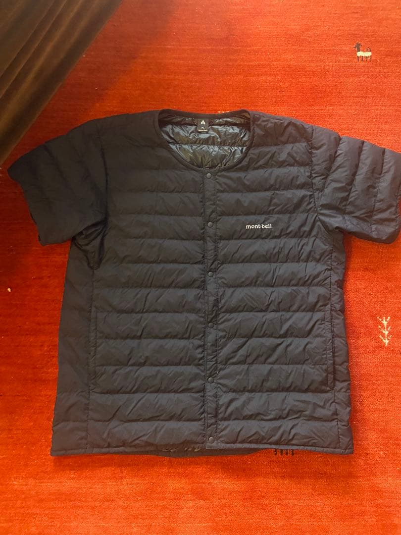 mont-bell モンベル　スペリオダウン ラウンドネックT xl 半袖ダウン