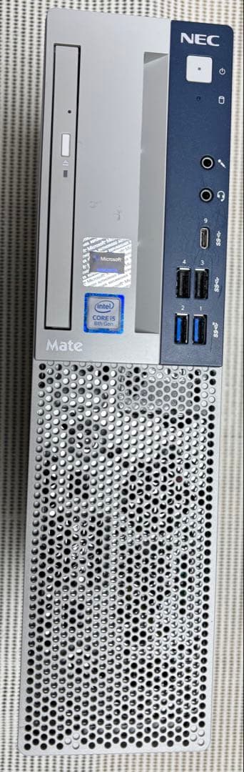 Windowsデスクトップ NEC PC-MKM30EZG4 i5-8500 256GB 8GB