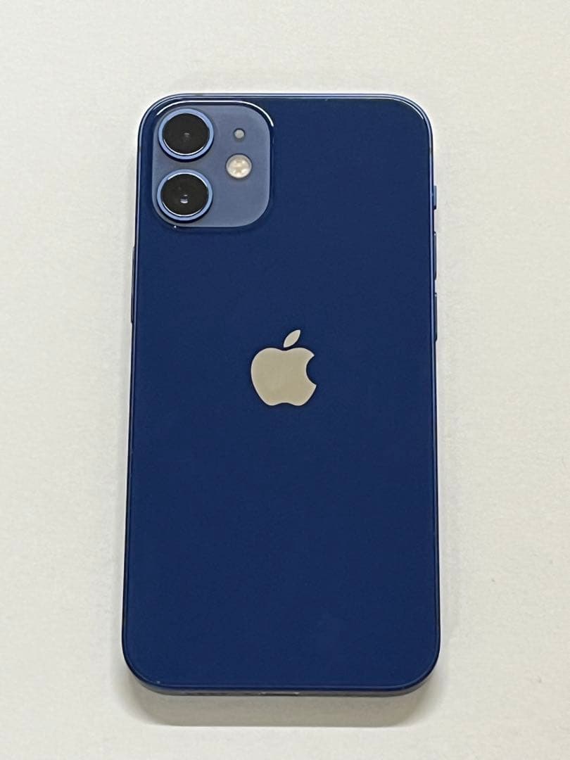 【送料無料】iPhone12mini ブルー 128GB ガラスフィルム付