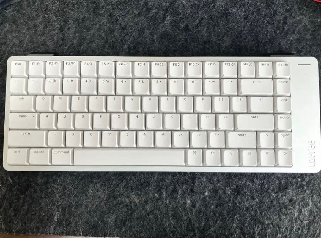 【超美品】Lofree Flow2 84キーボード シルバー （Void 静音）