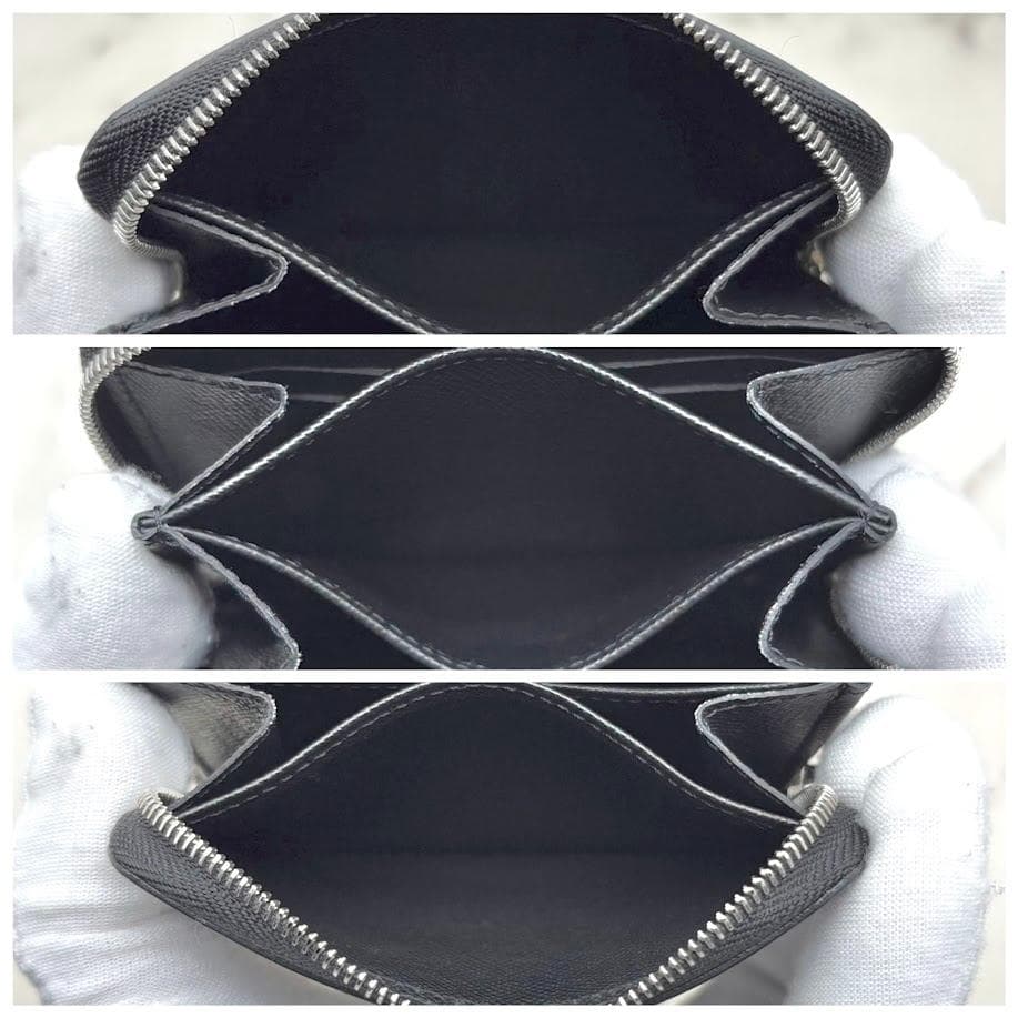 【超極美品・箱袋付属】ルイヴィトン　エピ　ジッピーパース 　ブラック