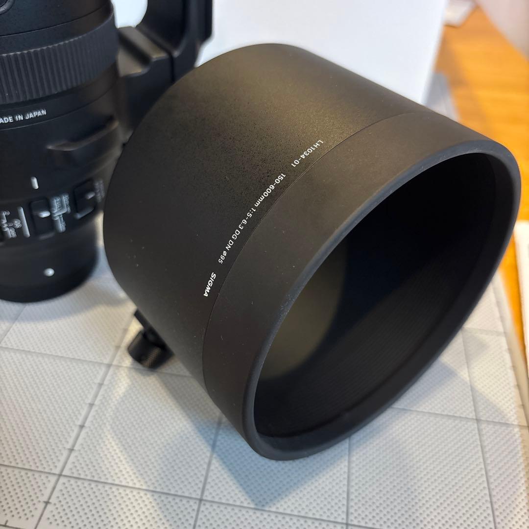 レンズ(ズーム) sigma150-600f5-6.3DG DN OS SportsE-mount