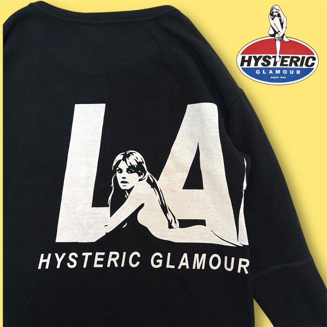 美品 ヒステリックグラマー スウェット素材 ダメージ加工 ワンピース