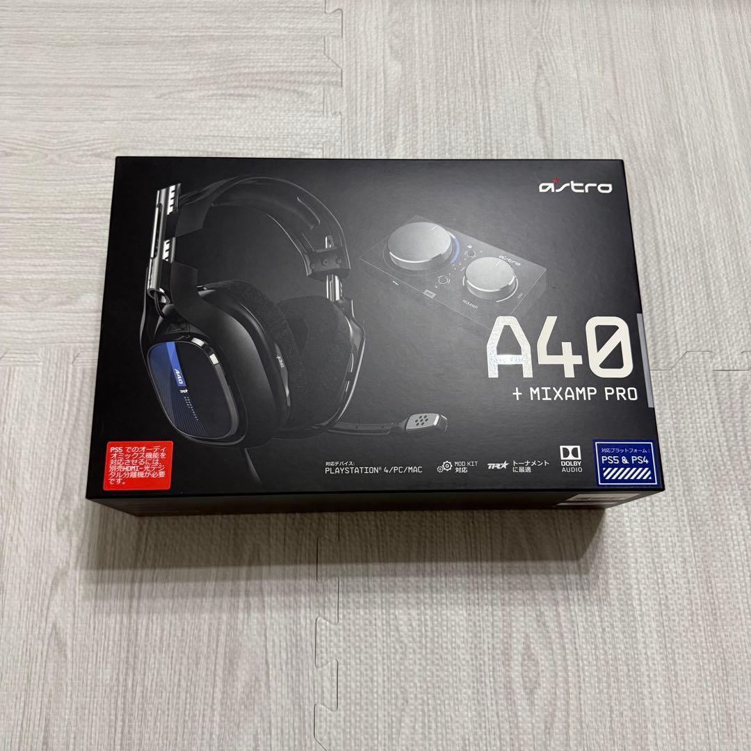 ASTRO A40 + MIXAMP PRO ゲーミングヘッドセット