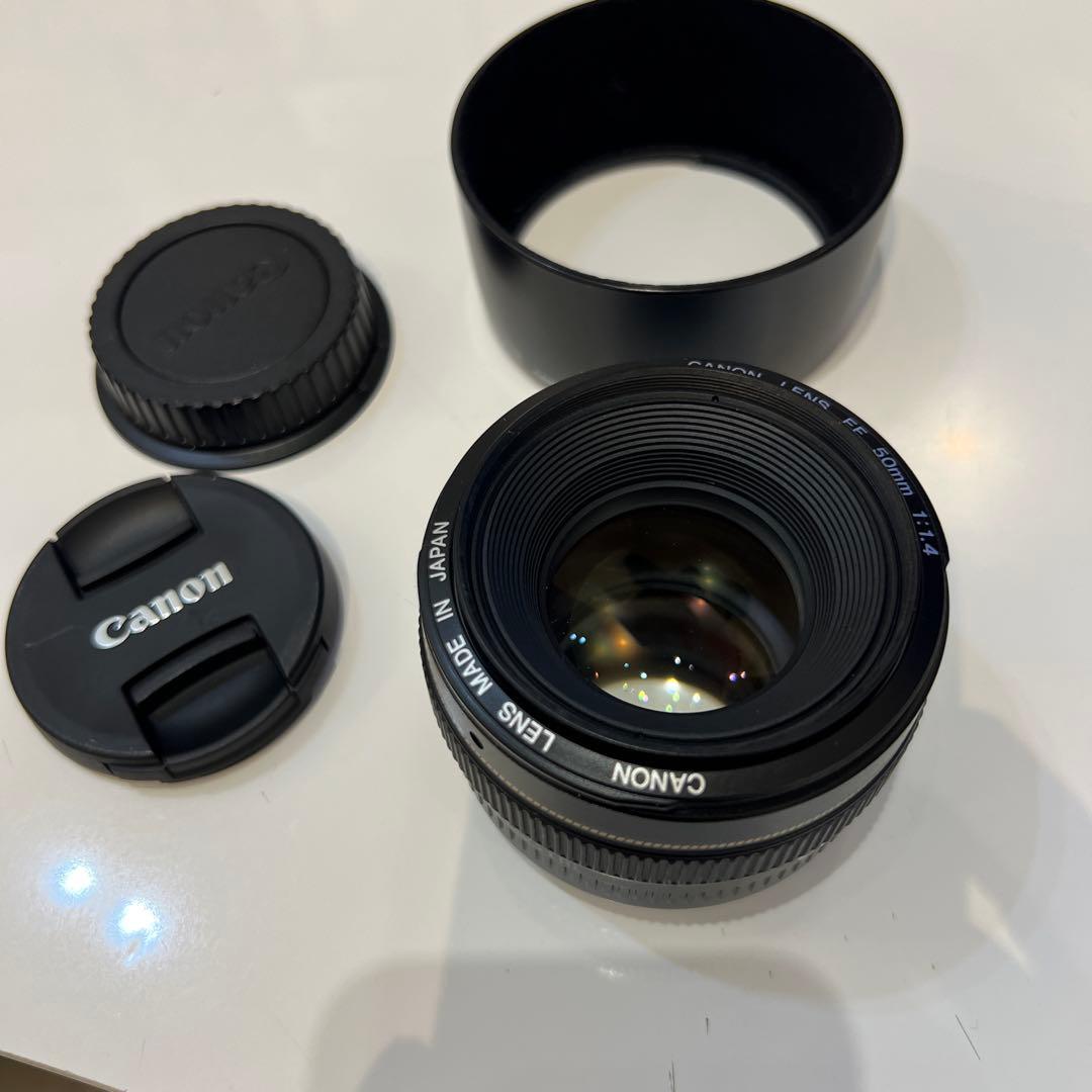 Canon 50mm f1.4単焦点レンズ