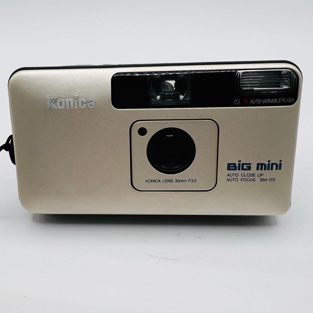 【美品動作確認済み】Konica BiG mini BM-201 フィルムカメラ