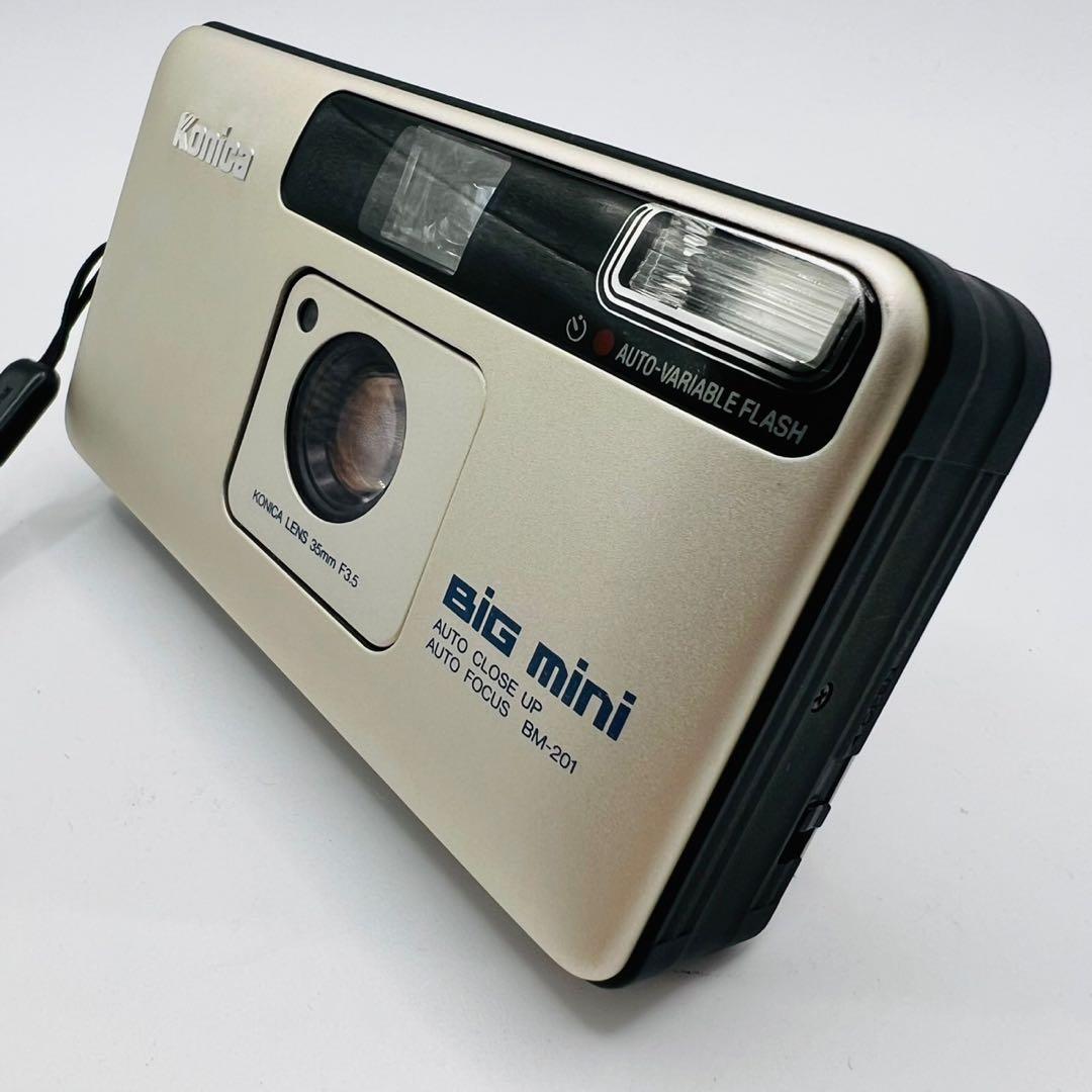 【美品動作確認済み】Konica BiG mini BM-201 フィルムカメラ