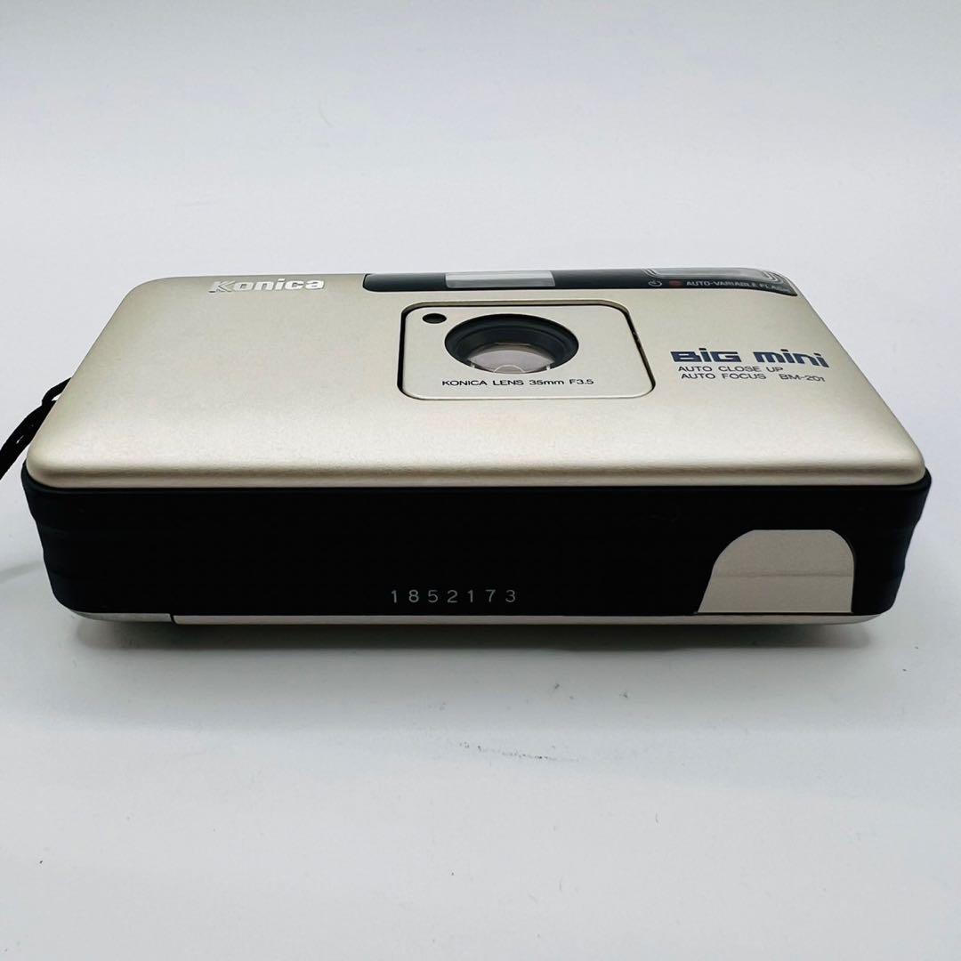 【美品動作確認済み】Konica BiG mini BM-201 フィルムカメラ