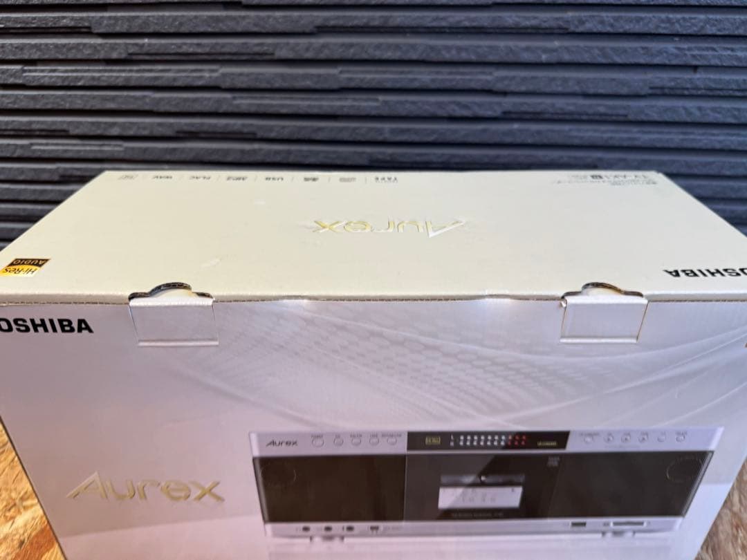 新品　東芝ラジカセ TY-AK1 ハイレゾ対応SD /USB/CD