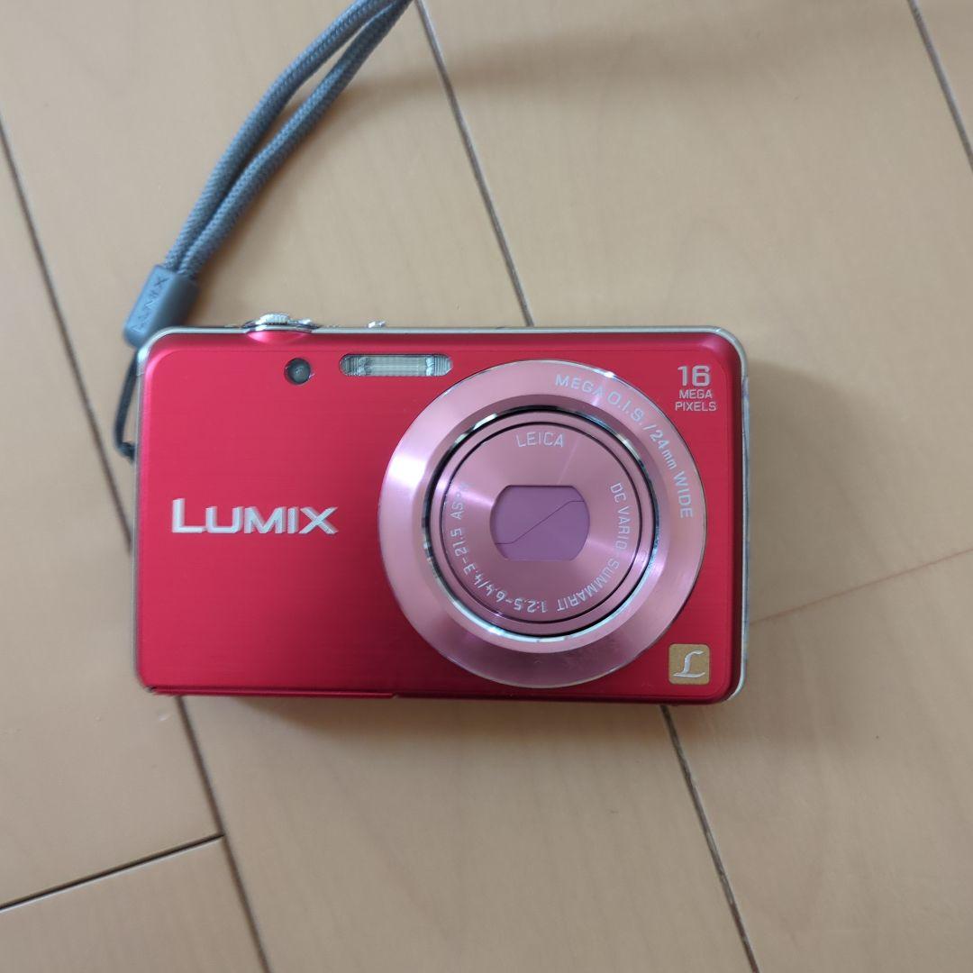 LUMIX DMC-FH8 赤 16メガピクセル　動作確認済