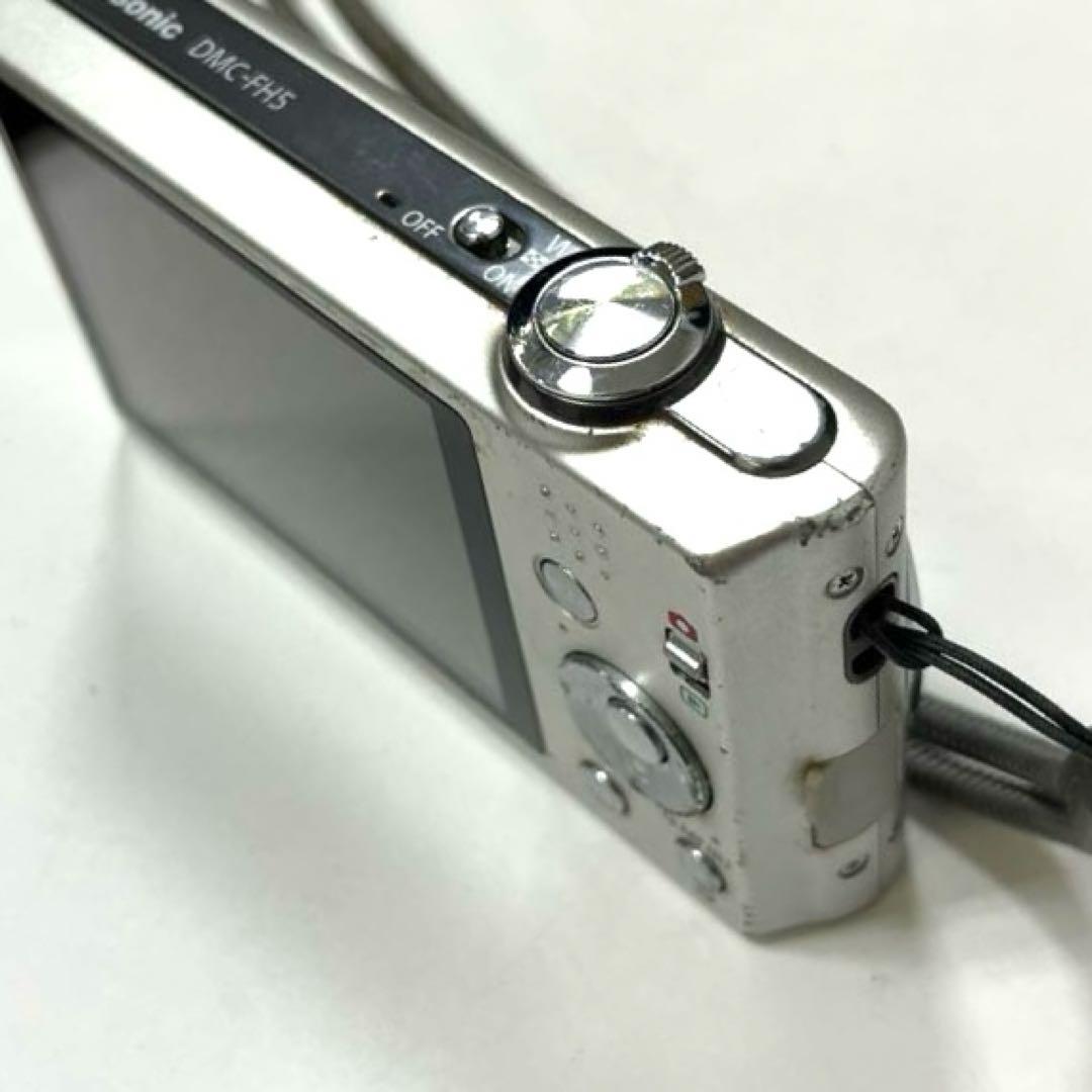 【動作確認済】Panasonic LUMIX DMC-FH5 デジカメ　充電器付