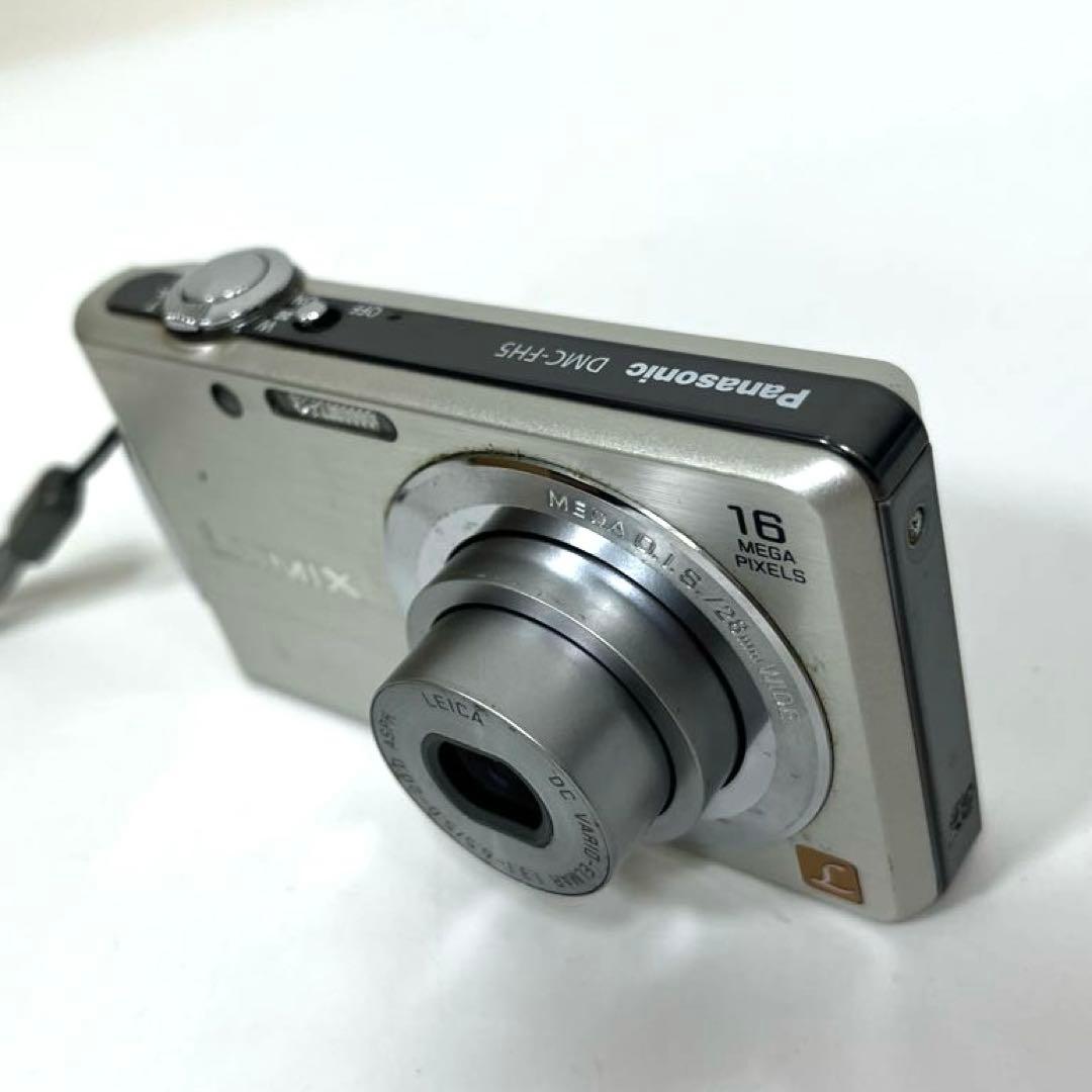【動作確認済】Panasonic LUMIX DMC-FH5 デジカメ　充電器付