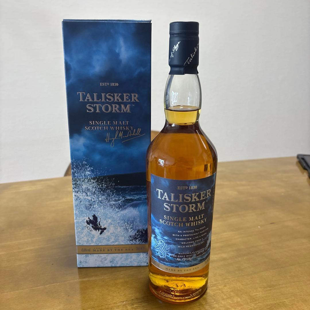 レア物 旧ラベル TALISKER STORM ウイスキー 700ml