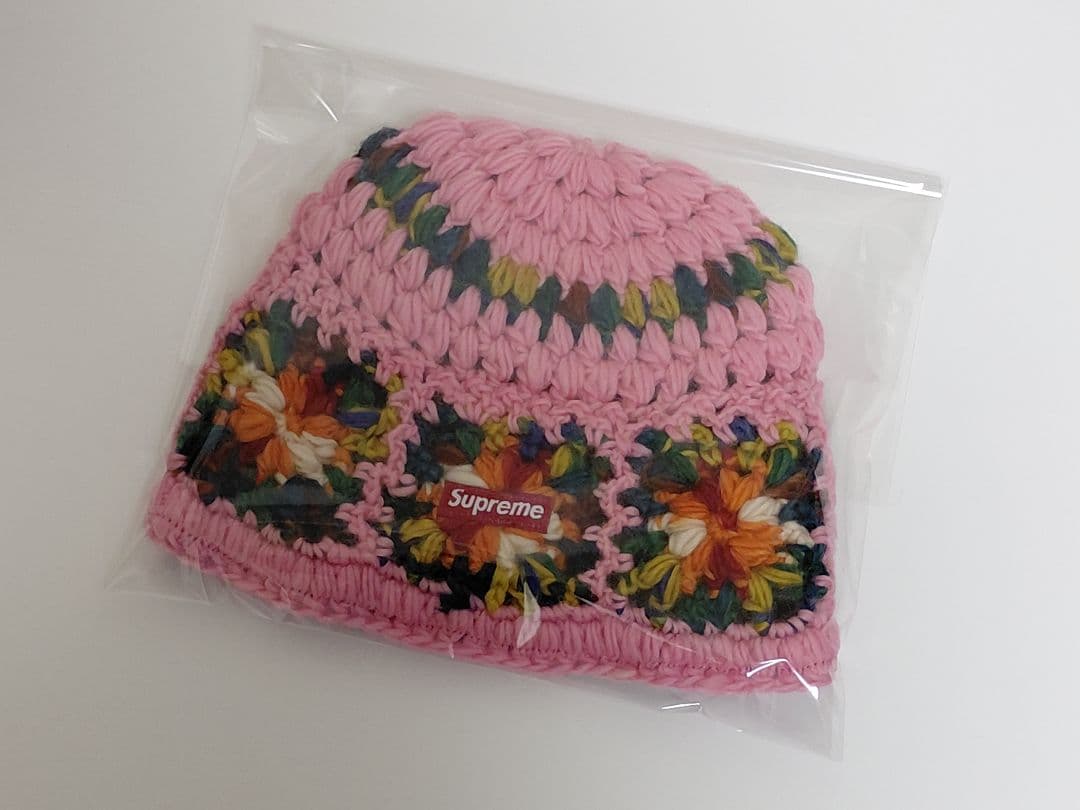 【新品・未着用】Supreme　Crochet　Beanie　\