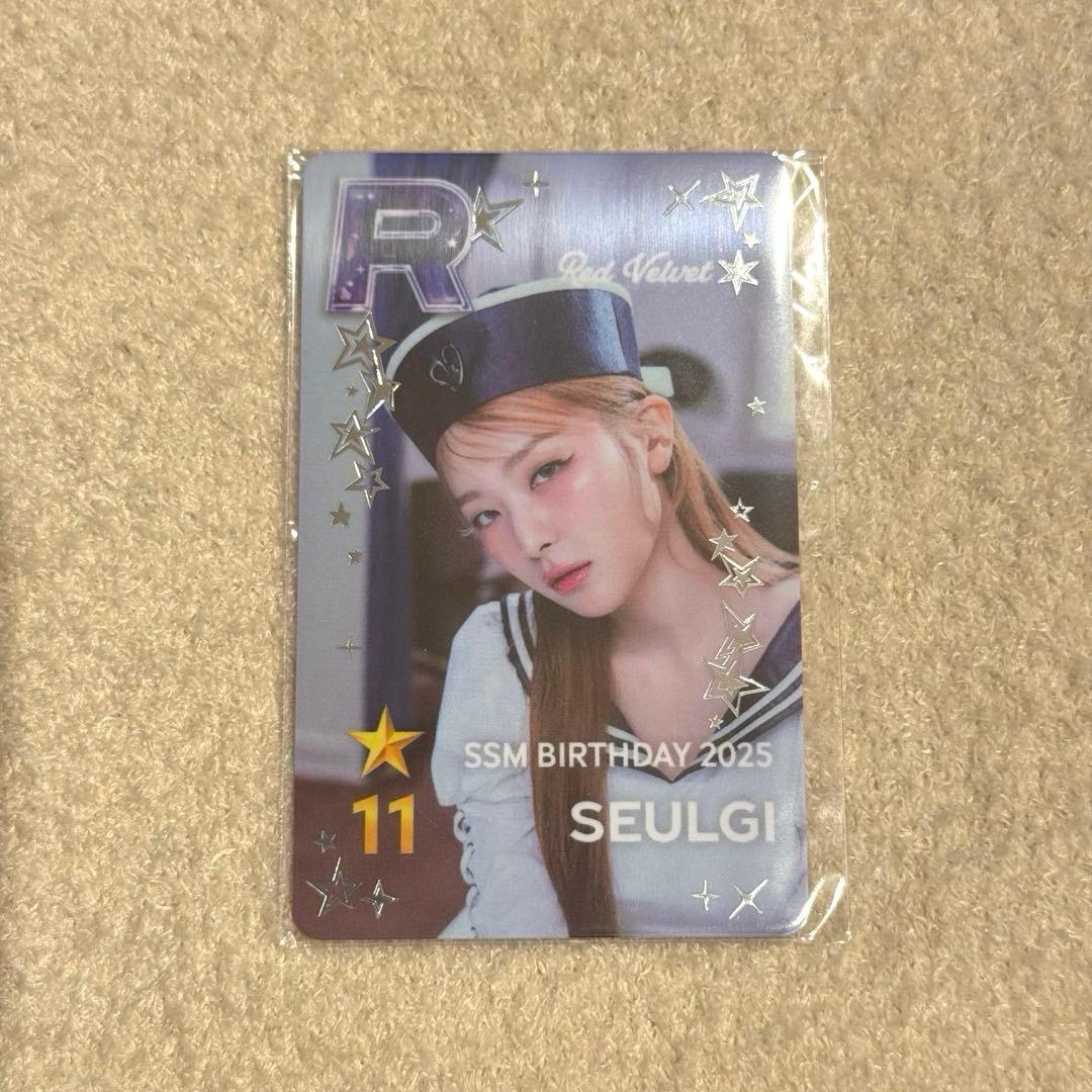 RedVelvet スルギ トレカ SUPERSTAR SMTOWN 8周年