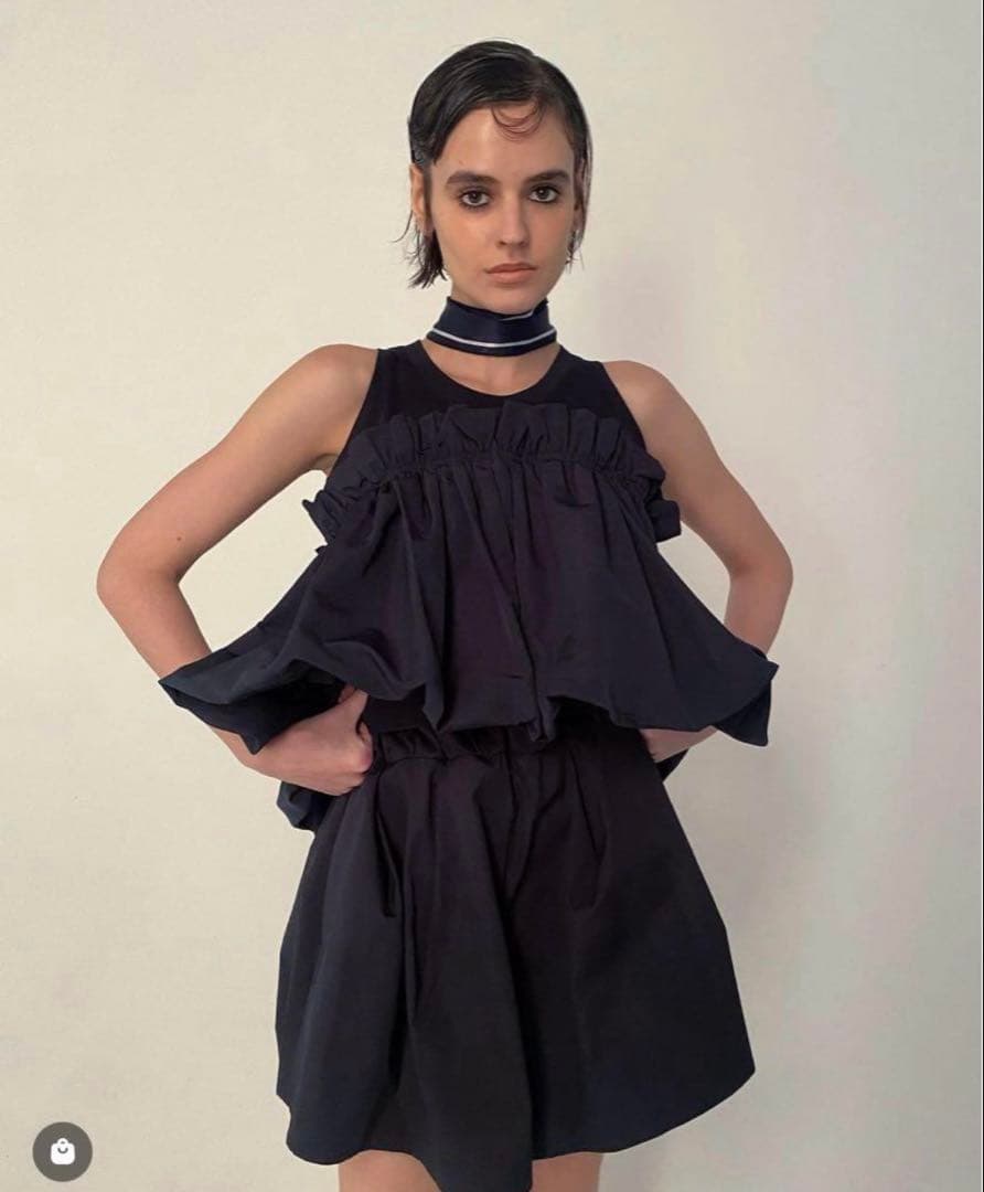 haengnae ヘンネ　ショートパンツ　ハイウエスト　ショーパン