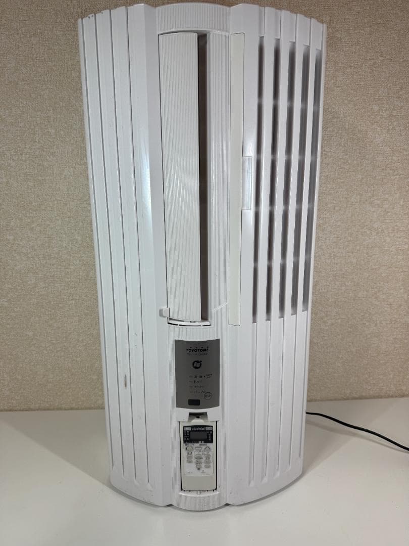美品トヨトミ 窓用エアコン TIW-A160L 2021年製 稼働確認済み