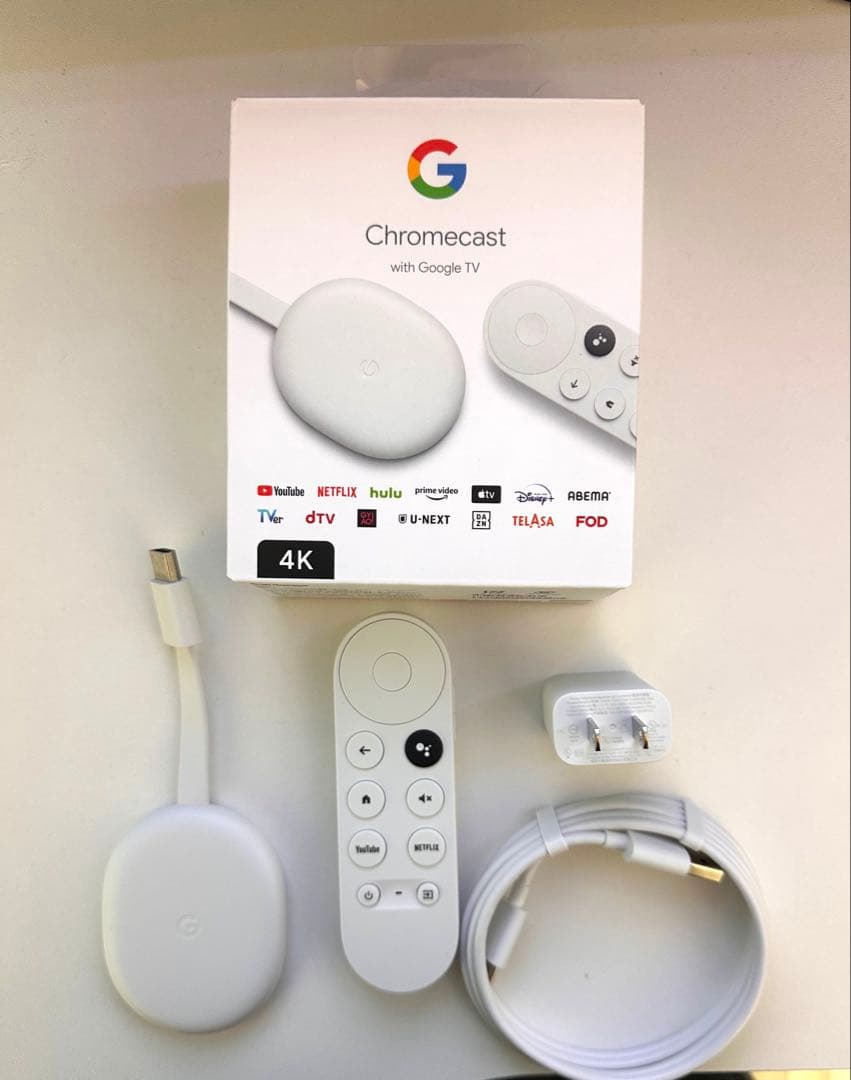 その他 Google Chromecast with Google TV 4K