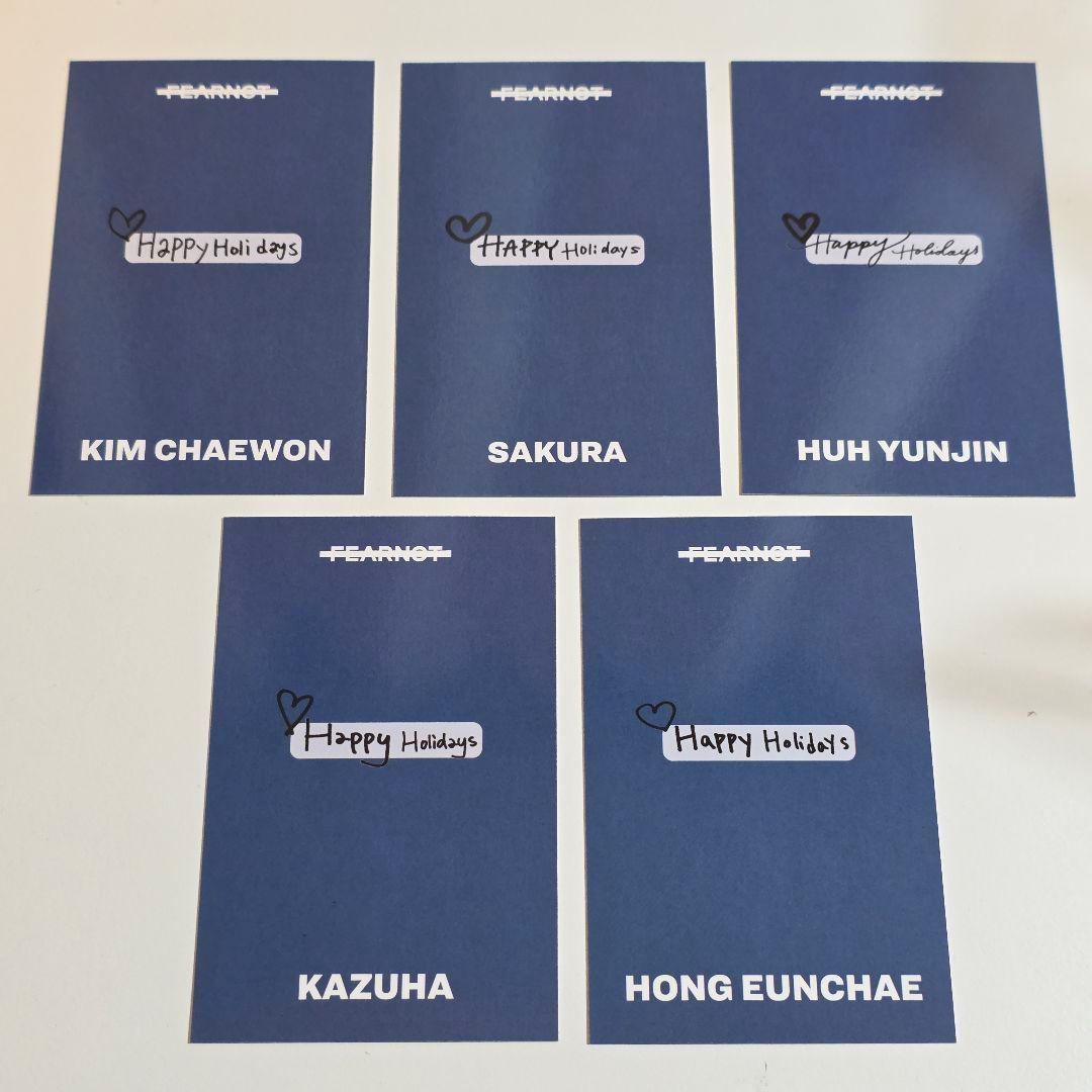 ルセラフィム spaghetti KBS歌謡祭 サノク トレカ 公式品