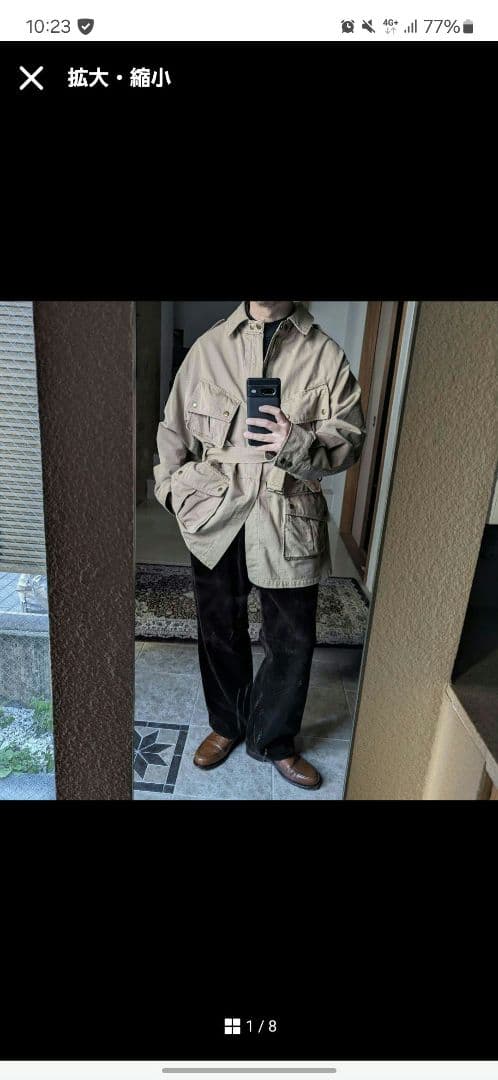 90s RalphLauren　M-42 パラシュートジャケット　サファリ