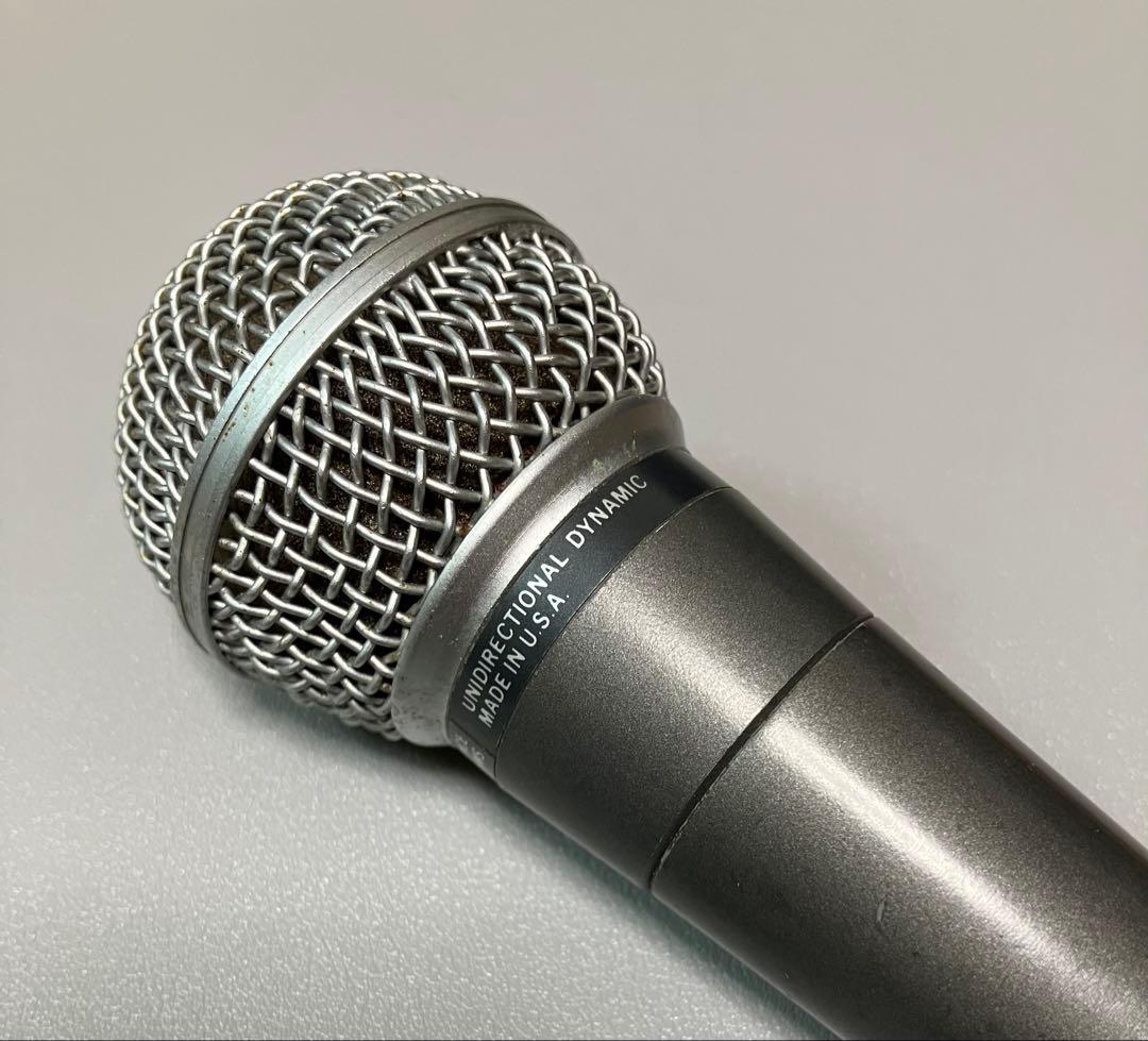 Shure SM58 U.S.A ポルシェロゴ　本体のみ　ビンテージ マイク