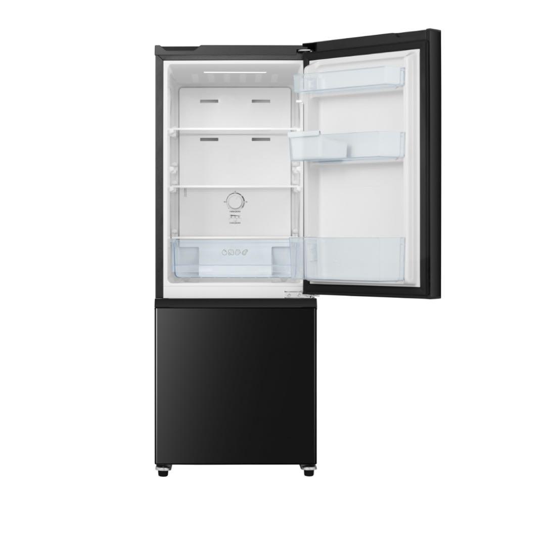 【ユヅ】Hisense ハイセンス 冷蔵庫 162L ブラック