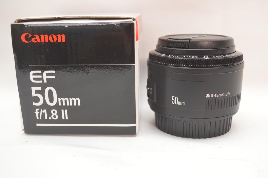 ✨美品✨ Canon EF 50mm F1.8 II 元箱付属