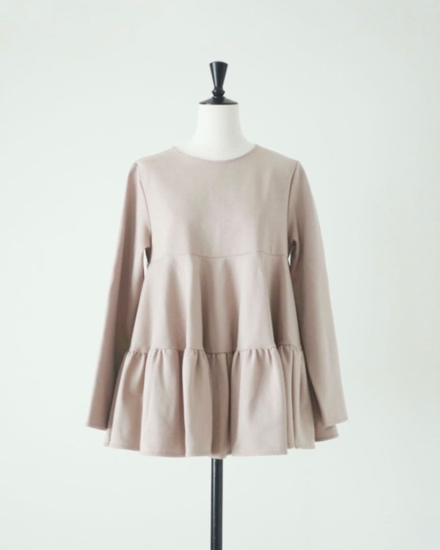 【新品未使用】hitomi URAKIMOU tiered tops ピンク